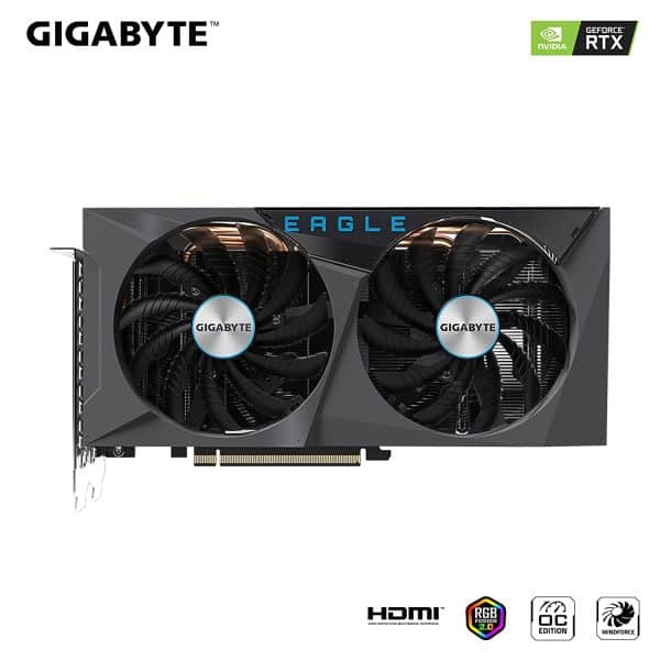 Gigabyte Nvidia GeForce RTX™ 3060 Ti Eagle OC 8GB GDDR6 Graphics Card ( GV-N306TEAGLE OC-8GD) - Image 2