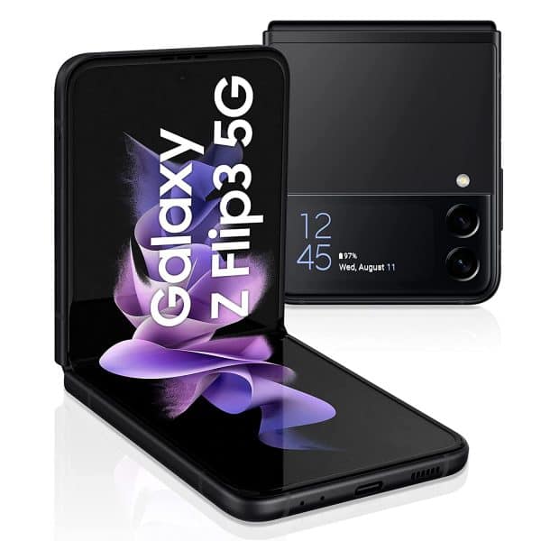 Samsung Galaxy Z Flip3 5G (Phantom Black, 8GB RAM, 256GB Storage)