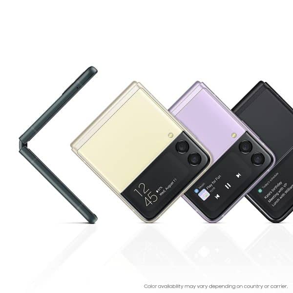 Samsung Galaxy Z Flip3 5G (Phantom Black, 8GB RAM, 256GB Storage) - Image 2