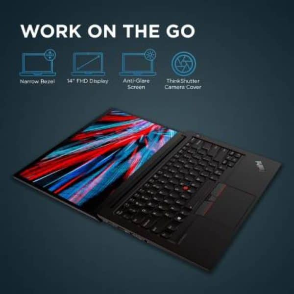 Lenovo ThinkPad E14 Core i3 10th Gen - (4 GB/256 GB SSD/DOS) E14 Thin and Light Laptop  (14 inch, Black - Image 3