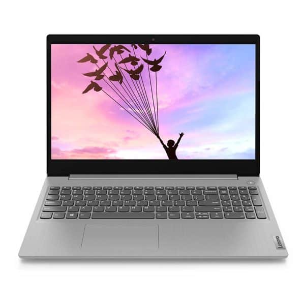 Lenovo IdeaPad Slim 3 10th Gen Intel Core i3 15.6" FHD Thin & Light Laptop (4GB/256GB SSD/Windows 10/MSO/UHD/Platinum Grey/1.7Kg), 81WB0158IN