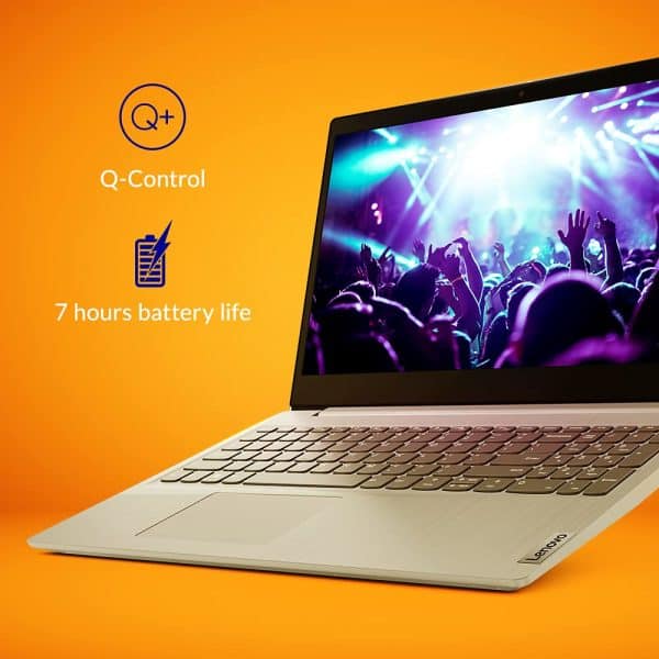 Lenovo IdeaPad Slim 3 10th Gen Intel Core i3 15.6" FHD Thin & Light Laptop (4GB/256GB SSD/Windows 10/MSO/UHD/Platinum Grey/1.7Kg), 81WB0158IN - Image 2