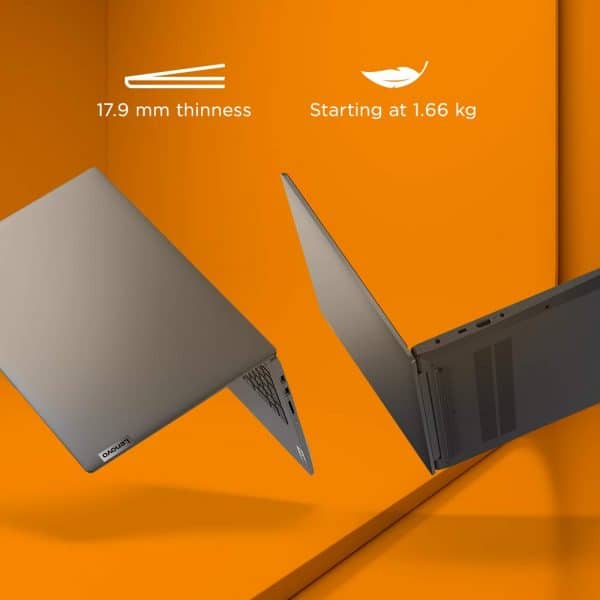 Lenovo IdeaPad Slim 5 11th Gen Intel Core i5 15.6" FHD IPS Thin & Light Laptop (16GB/512GB SSD/Win 10/Office/NVIDIA GeForce MX450 2GB/Fingerprint Reader/Graphite Grey/1.66Kg), 82FG0148IN - Image 3