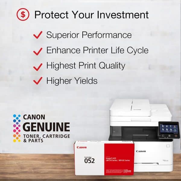 Canon 052 Toner Cartridge - Black - Image 4