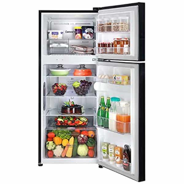 LG Double Door 260 Litres 3 Star Refrigerator Black GL-T292RESX - Image 4