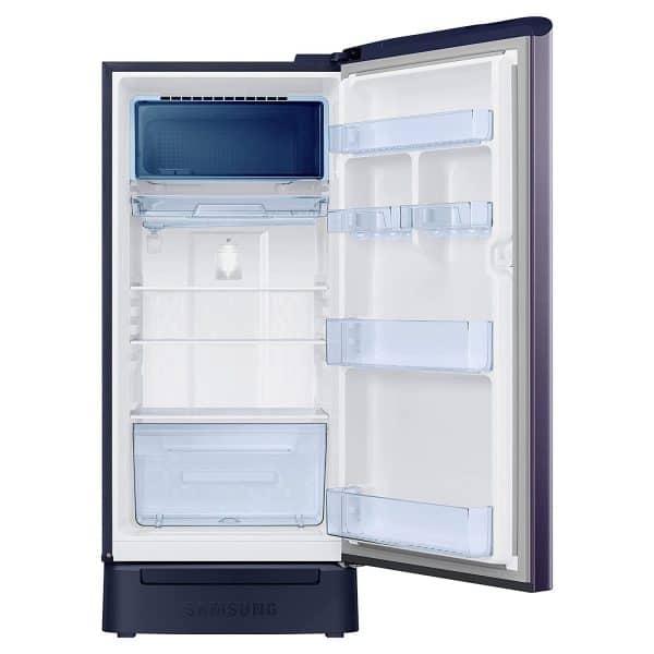 Samsung 198 L 4 Star Digital Inverter Single Door Refrigerator (RR21A2D2XUT/HL, Digi-Touch Cool, Base Stand with Drawer, Pebble Blue), Medium - Image 4