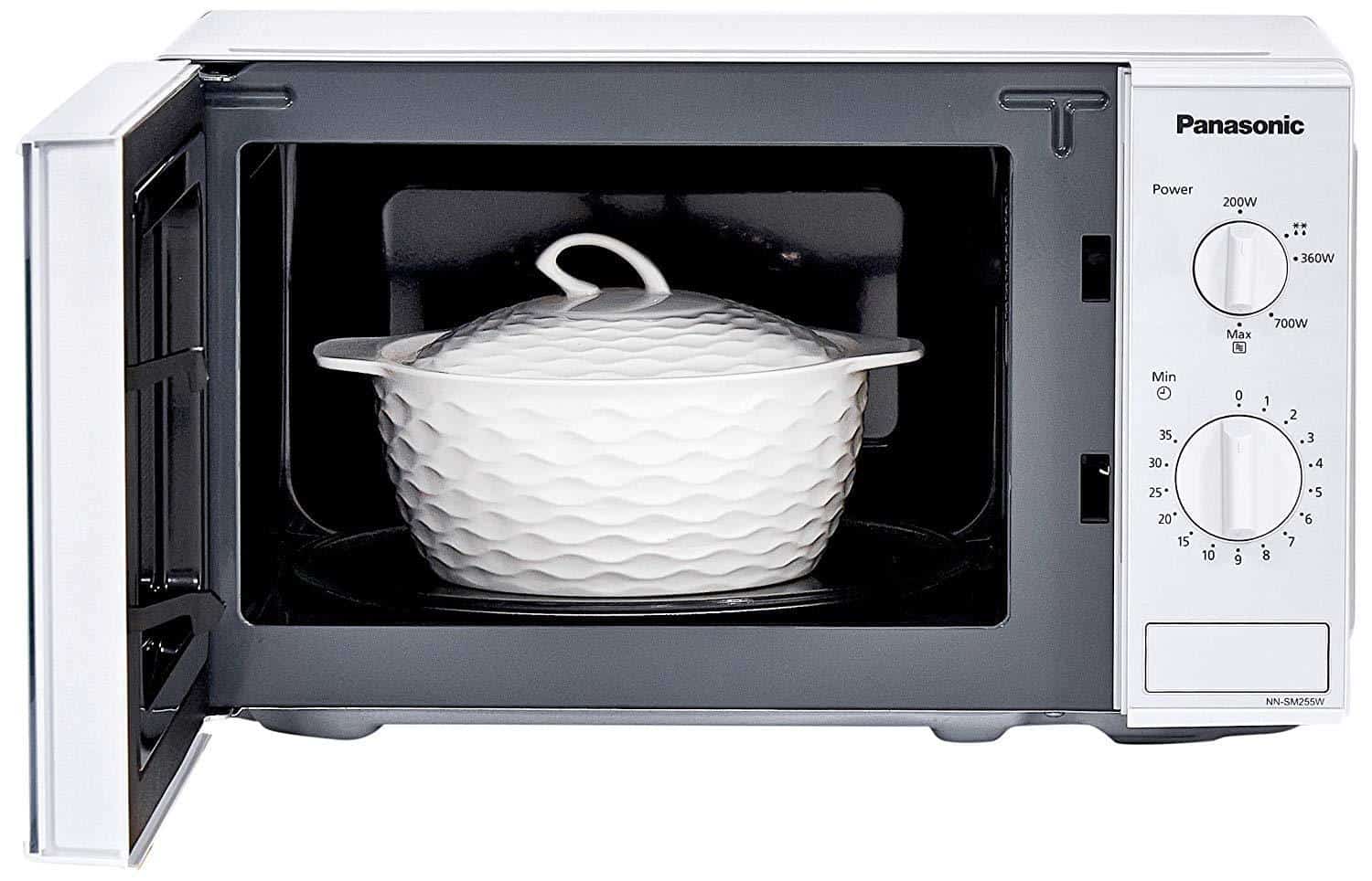 Panasonic 20L Solo Microwave Oven(NN-SM255WFDG,White) | DATAMATION