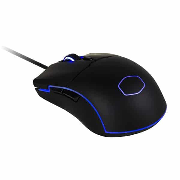 Cooler Master CM110 Gaming Mouse with PixArt PWM3050, 5 Level DPI, Black