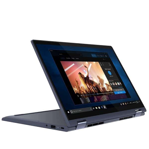 Lenovo Yoga 6 AMD Ryzen 5 5500U 13.3" (33.782cm) FHD IPS 2-in-1 Convertible Touchscreen Laptop (16GB/512GB SSD/Windows 11/Office 2021/Backlit Keyboard/Fingerprint Reader/Abyss Blue/1.31Kg), 82ND007UIN - Image 3