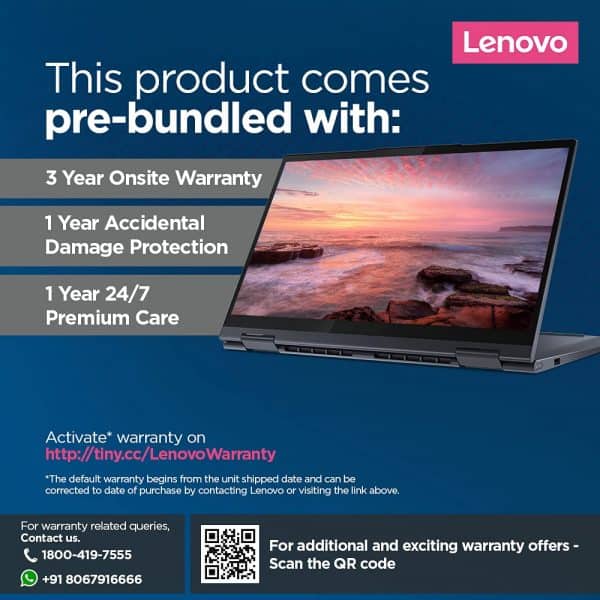 Lenovo Yoga 6 AMD Ryzen 5 5500U 13.3" (33.782cm) FHD IPS 2-in-1 Convertible Touchscreen Laptop (16GB/512GB SSD/Windows 11/Office 2021/Backlit Keyboard/Fingerprint Reader/Abyss Blue/1.31Kg), 82ND007UIN - Image 8