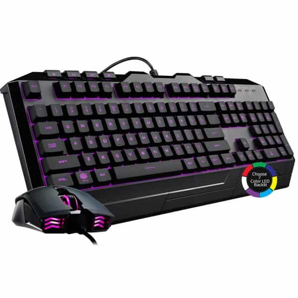 Cooler Master Devastator 3 Gaming Keyboard & Mouse Combo, 7 Color Mode LED Backlit, Media Keys, 4 DPI Settings - Image 3