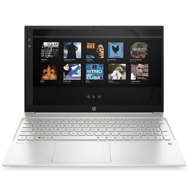 HP Pavilion 15 Ryzen 5 15.6-inch (39.6 cms) Thin & Light FHD Laptop (8GB/512GB SSD/B&O Audio/Windows 10/MS Office/Natural Silver/1.75 kg), 15-eh1101AU