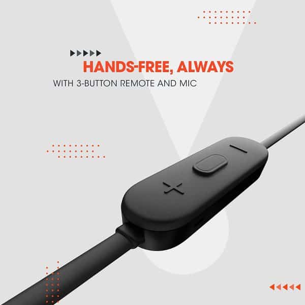 JBL Tune 215BT, 16 Hrs Playtime with Quick Charge, in Ear Bluetooth Wireless Earphones with Mic, 12.5mm Premium Earbuds with Pure Bass, BT 5.0, Dual Pairing, Type C & Voice Assistant Support (Black) - Image 9