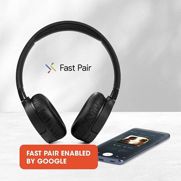 JBL Tune 660NC Wireless Bluetooth On Ear Headphone with Mic (Black) - Image 5
