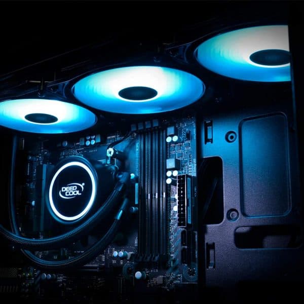 Deepcool GAMMAXX L360 V2 RGB LED CPU Liquid Cooler for Socket LGA20XX/LGA1366/LGA1200/1151/1150/1155 AM4/AM3+/AM3/AM2+/AM2/FM2+/FM2/FM1 - Image 11