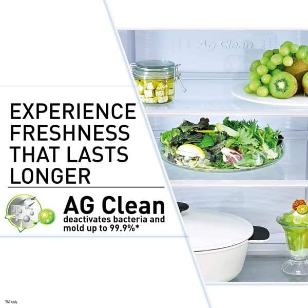 Panasonic Econavi 307 L 3 Star 6-Stage Inverter Frost-Free Double Door Refrigerator (NR-BG313VGG3, Glitter Grey, Powered by Artificial Intelligence) - Image 5