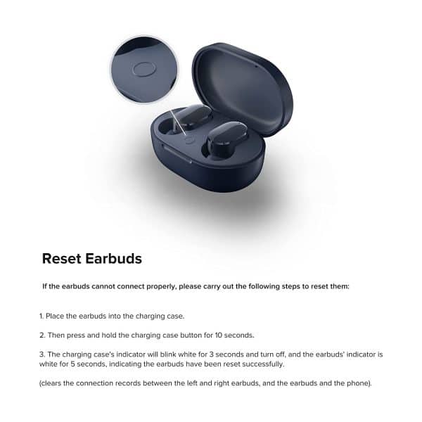 Redmi Earbuds 3 Pro, HD Wireless Audio with Qualcomm chipset, Dual Drivers, Up to 30hrs Battery Life & IPX4 Splash Proof (Blue) - Image 8