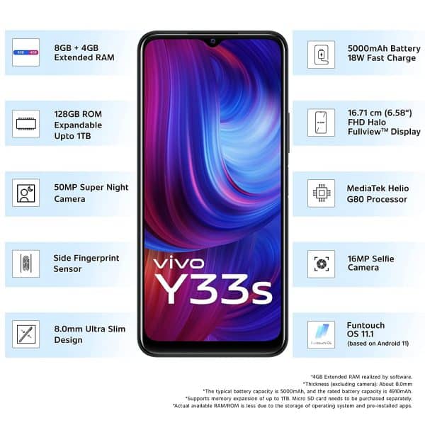 Vivo Y33s - Image 3