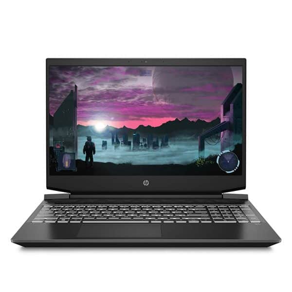 HP Pavilion Gaming 11th Gen Intel Core i5 15.6-inch(39.6 cm) FHD Gaming Laptop (8GB RAM/512GB SSD/RTX 3050 4GB Graphics/144 Hz/B&O/Win 10/MS Office/2.23Kg), 15-dk2012TX, Black