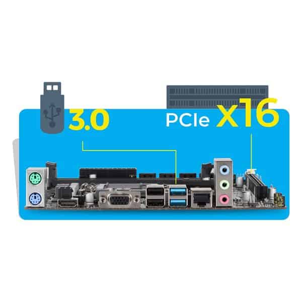 ZEBRONICS Zeb H110-D4 LGA 1151 Socket Motherboard - Image 4