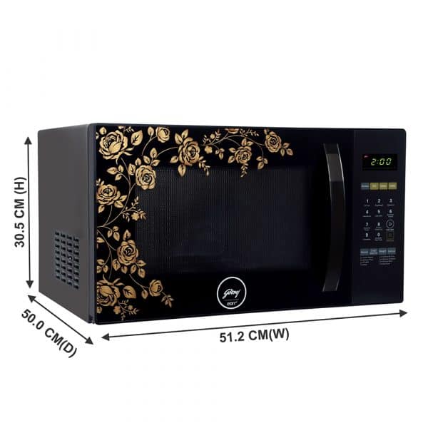 Godrej 28 L Convection Microwave Oven (GME 728 CF1 PM, Golden Rose) - Image 3