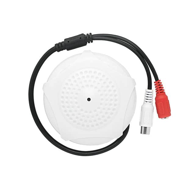 CCTV Microphone,Pickup for Audio Recording,Sound Monitor kit Microphone High Sensitive CCTV Microphone for CCTV Security Camera CCTV DVR Surveillance System - Image 3