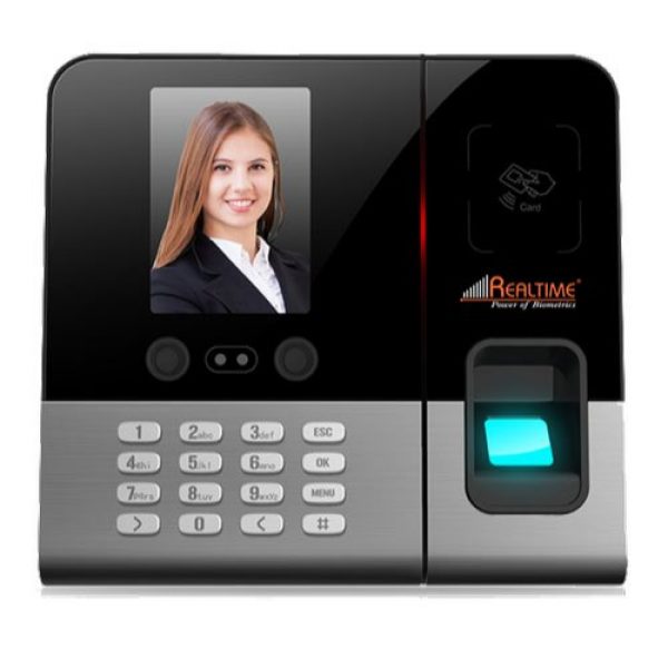 Real Time T52F Face And Finger Attendance System