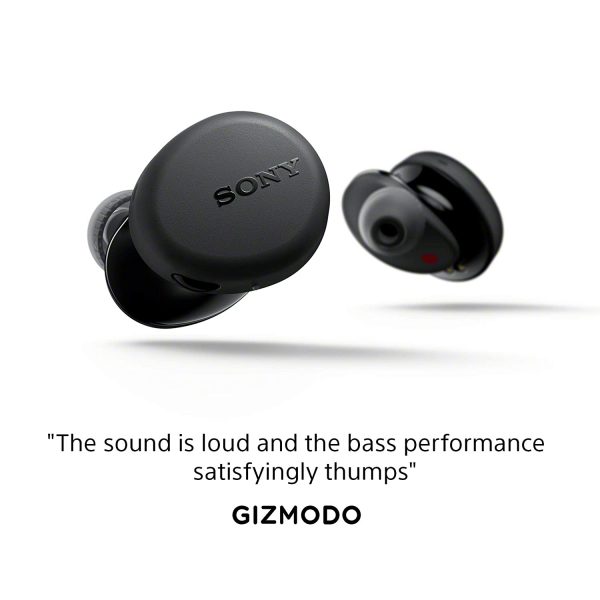 Sony WF-XB700 Truly Wireless Extra Bass Bluetooth Earbuds with 18 Hours Battery Life, True Wireless Earbuds with Mic for Phone Calls, Quick Charge, BT Ver 5.0 (Black) - Image 8