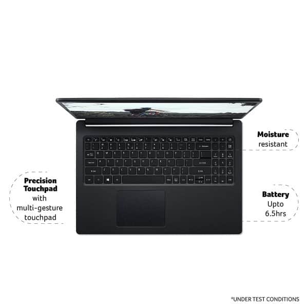 Acer Extensa 15 Thin & Light Intel Processor Pentium Silver N5030 15.6 inches Business Laptop (4GB RAM/1TB HDD/Windows 10 Home/Integrated Graphic Card/Black/1.9 Kg, EX215-31) - Image 5