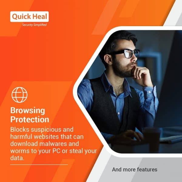 Quick Heal Antivirus Pro Latest Version - 10 PCs, 1 Year (DVD) - Image 2