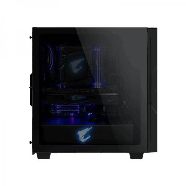 Gigabyte Aorus AC 300G C300 Glass ATX Mid Tower Cabinet With Tempered Glass Side Panel, Black ( AC300G ) - Image 3