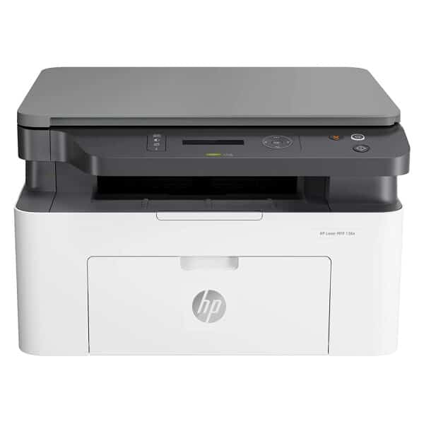 HP Laserjet 136a Laser Monochrome Print, Scan, Copy   with USB Connectivity, Compact Design, Fast Printing