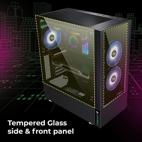 ZEBRONICS Zeb-Matrix PRO Computer case/Gaming Chassi - Image 2