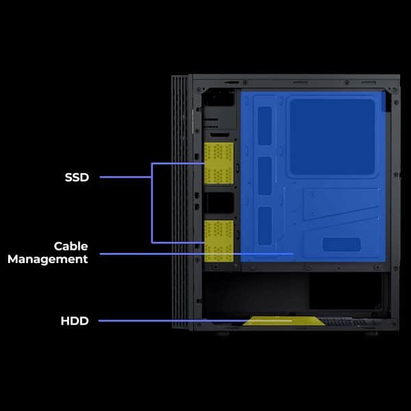 ZEBRONICS Zeb-Platonic Computer case/Gaming Cabinet - Image 6