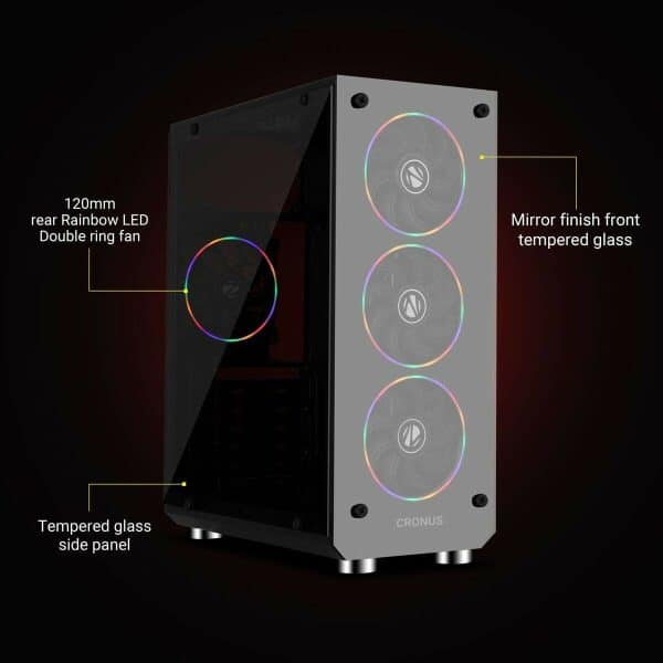 Zebronics Zeb-Cronus Premium Gaming Cabinet - Image 6