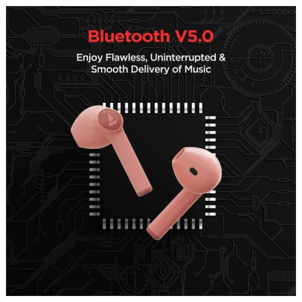 boAt Airdopes 138 Twin Wireless Earbuds with IWP Technology, Bluetooth V5.0, Immersive Audio, Up to 15H Total Playback, Instant Voice Assistant and Type-C Charging - Image 2