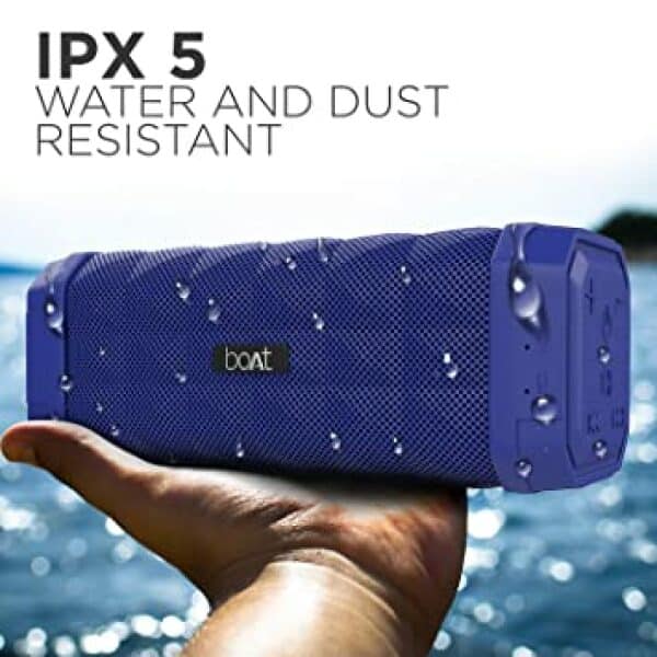 BOAT STONE BLUETOOTH SPEAKER 650R ( BLACK , BLUE ) - Image 2