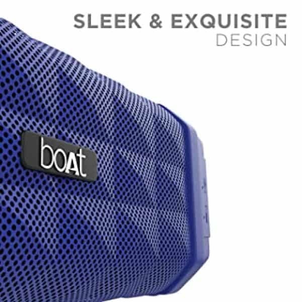 BOAT STONE BLUETOOTH SPEAKER 650R ( BLACK , BLUE ) - Image 4