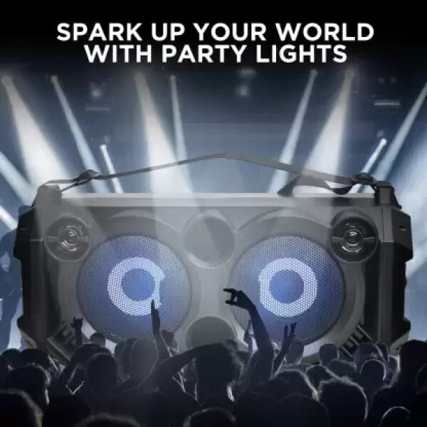 boAt PartyPal 60 20 W Bluetooth Party Speaker  (Space Black, Stereo Channel) - Image 5