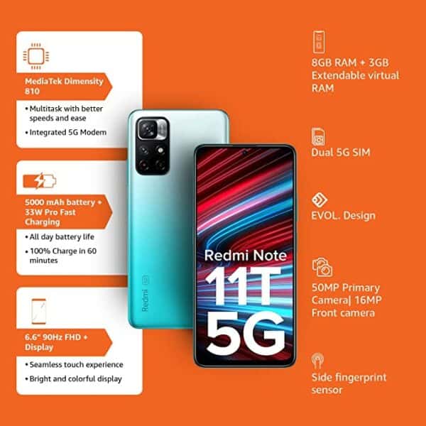 Redmi Note 11T 5G - Image 3