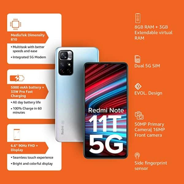 Redmi Note 11T 5G - Image 10