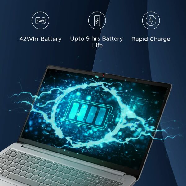 Lenovo IdeaPad Slim 1 AMD Ryzen 3 3250U 15.6" (39.62cm) FHD Laptop (8GB/512GB SSD/Win 11/Office 2021/2 Year Warranty/Alexa Built-in/3 Month Game Pass/Cloud Grey/1.6Kg), 82R1007XIN - Image 12