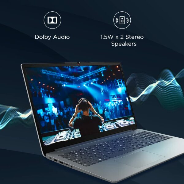 Lenovo IdeaPad Slim 1 AMD Ryzen 3 3250U 15.6" (39.62cm) FHD Laptop (8GB/512GB SSD/Win 11/Office 2021/2 Year Warranty/Alexa Built-in/3 Month Game Pass/Cloud Grey/1.6Kg), 82R1007XIN - Image 11