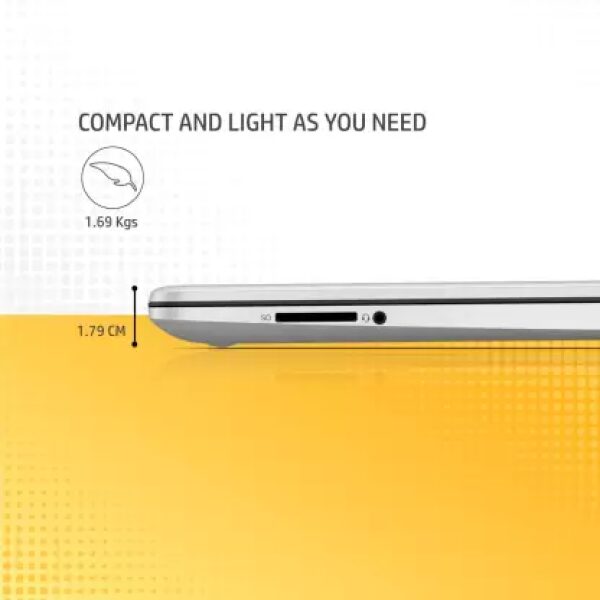 HP 15s Intel Core i3 11th Gen - (8 GB/512 GB SSD/Windows 11 Home) 15s-fr2511TU Thin and Light Laptop  (15.6 Inch, Natural Silver, 1.69 Kg, With MS Office) - Image 4