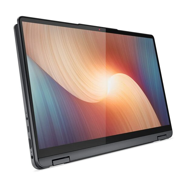 Lenovo IdeaPad Flex 5 Intel Core i3 12th Gen 14" (35.56cm) WUXGA IPS 2-in-1 Convertible Touchscreen Laptop (8GB/512GB SDD/Win11/Office 2021/Backlit/FPR/3months Game Pass/Storm Grey/1.5Kg), 82R700ASIN - Image 2