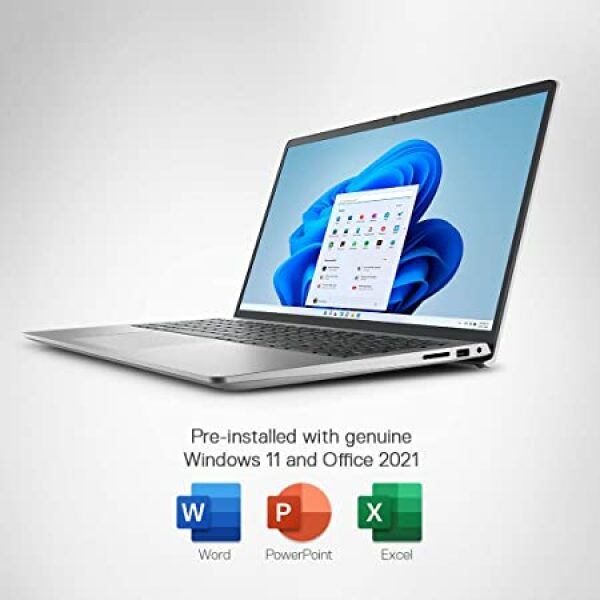 DELL Inspiron Ryzen 7 Octa Core 5825U - (8 GB/512 GB SSD/Windows 11 Home) Inspiron 3525 Notebook  (15.6 inch, Platinum Silver, 1.68 kg, With MS Office) - Image 4