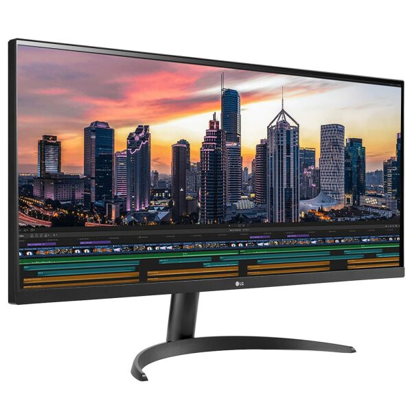 LG 87 cm (34 Inches) UltraWide Full HD (2560 x 1080) Pixels Display - HDR 10, AMD Free sync, IPS with sRGB 95%, Multitasking, Flicker Safe, Reader Mode, HDMI, Headphone Out and Gaming Monitor-34WP500 - Image 5