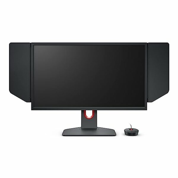 BenQ ZOWIE XL2566K 360Hz 24.5"(62cm)Premium Esports Grade TN Panel Monitor with Shield,S-Switch,Height Adjust,Small Base-Full HD,DyAc+,Black eQualizer,Color Vibrance,XL Setting to Share,HDMI,DP(Gray) - Image 2