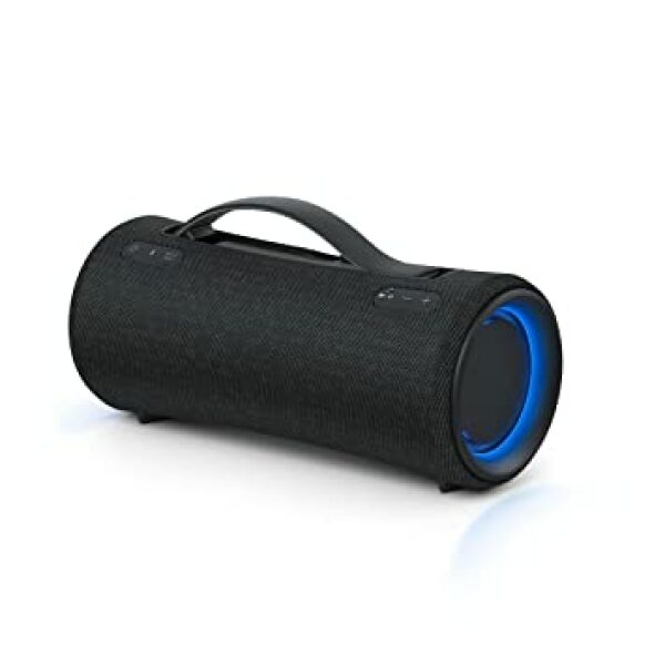 Sony SRS-XG300 X-Series Wireless Portable Bluetooth Party Speaker IP67 Waterproof and Dustproof with 25-Hour Battery and Retractable Handle, Black