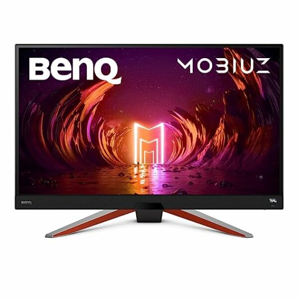 BenQ Mobiuz Ex2710Q 27 Inch (68.58 Cm) 2K Qhd, 2560 X 1440 Pixels IPS LCD Gaming Monitor, 165Hz, 1Ms, AMD Freesync Premium, HDR 400 Nits, 2.1 Channel Speakers, Dual Hdmi 2.0, Dp 1.4, Metalic Grey2 - Image 2